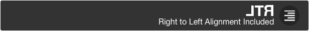 Right To Left Bootstrap Theme